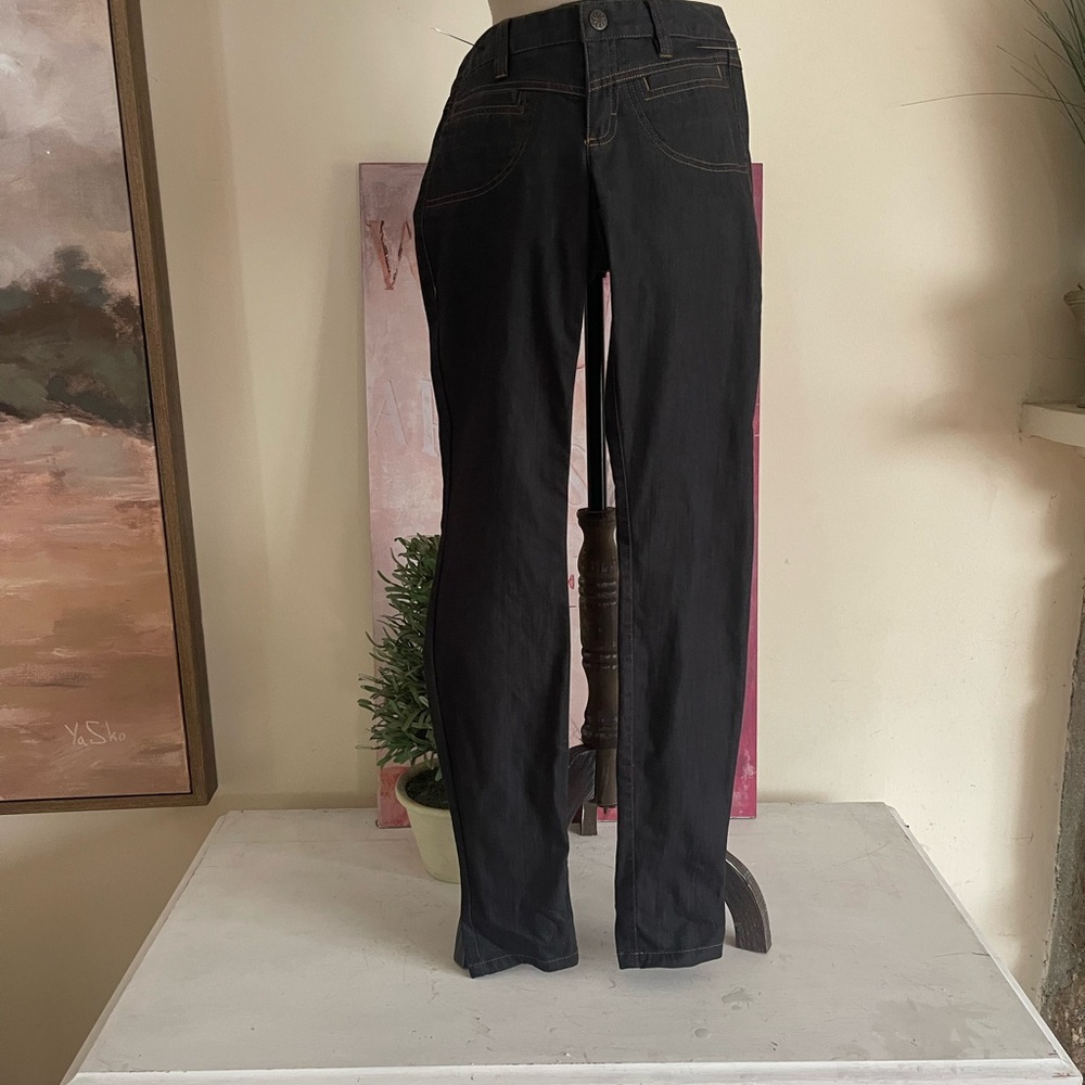 Athleta Skinny Dark Wash Stretch Jeans
